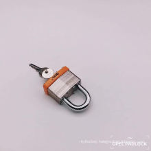 Top security Short Shackle plastic coated water proof laminated  safety padlock
